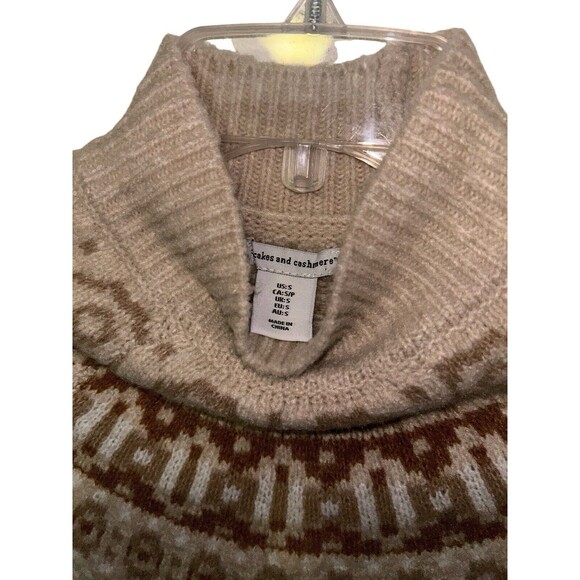 Cupcakes and Cashmere Women's Fair Isle Sweater Size S - Picture 2 of 3